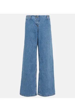 MAGDA BUTRYM Low-Rise Wide-Leg Jeans