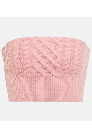 EMILIA WICKSTEAD Cropped-Bustier Bimba aus Wolle