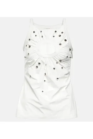 JACQUES WEI Verziertes Top