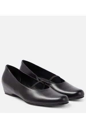 The Row Ballerinas Marion aus Leder