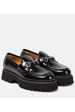 Gucci Loafers Sylke Horsebit aus Leder