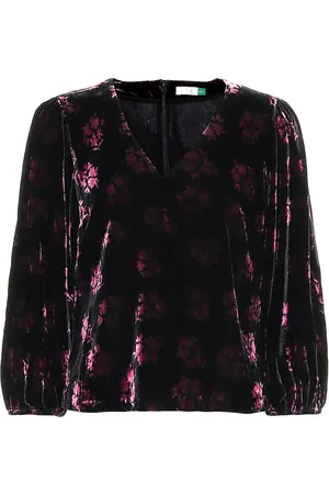 RIXO London Top Millie aus Samt
