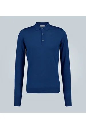 JOHN SMEDLEY Polopullover Cotswold aus Wolle
