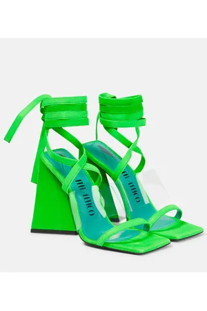 The Attico Sandalen Isa aus Veloursleder