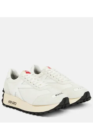 Kenzo Sneakers smile Run aus Veloursleder