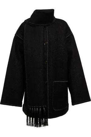 Totême Bestickte Jacke aus einem Wollgemisch