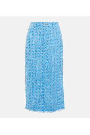 Staud Midirock Guinevere aus Tweed