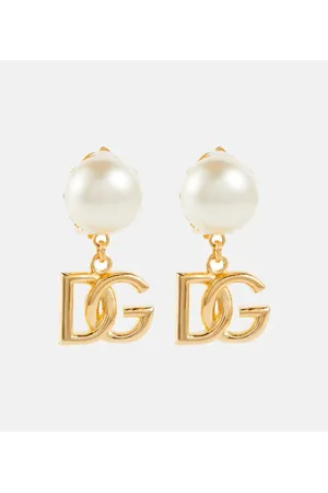 Dolce & Gabbana Clip-Ohrringe mit Zierperlen