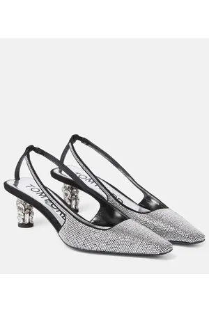 Tom Ford Slingback-Pumps mit Kristallen