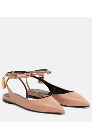 Tom Ford Ballerinas Padlock aus Leder