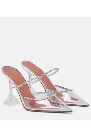 Amina Muaddi Verzierte Mules Gilda