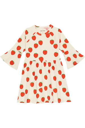 Mini Rodini Kleid aus einem Baumwollgemisch