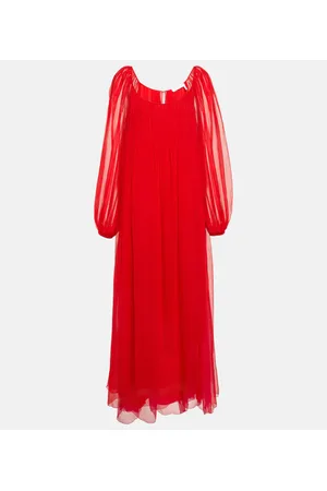 Chloé Chloé Maxikleid aus Seiden-Musselin