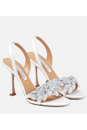 Aquazzura Slingback-Sandalen Galactic Flower 95