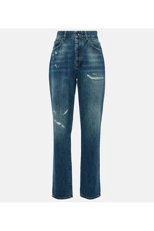 Dolce & Gabbana High-Rise Straight Jeans