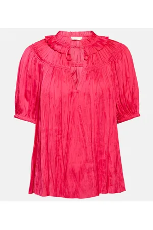ULLA JOHNSON Top Eleni aus Satin