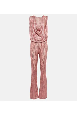 Missoni Jumpsuit aus Häkelstrick