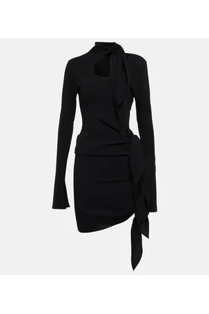 PETAR PETROV Minikleid aus einem Seidengemisch
