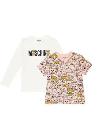 Moschino Set aus 2 T-Shirts aus Baumwoll-Jersey