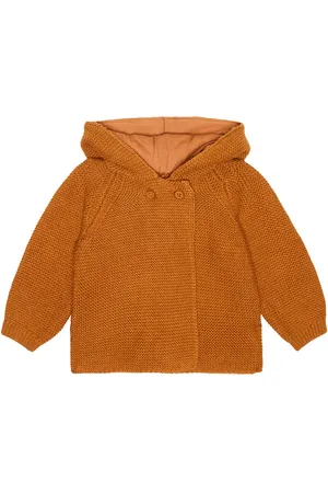 Stella McCartney Baby Cardigan Fox aus Baumwolle und Wolle
