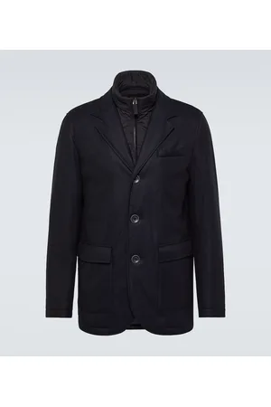 HERNO Blazer aus Wolle und Kaschmir