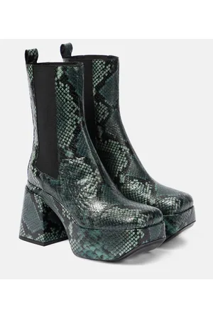 Dorothee Schumacher Plateaustiefel aus Leder