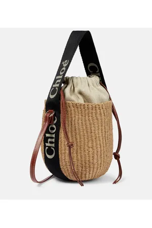 Chloé Chloé Bucket-Bag Woody Small mit Leder