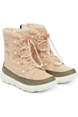 sorel Schneestiefel Explorer mit Faux Shearling