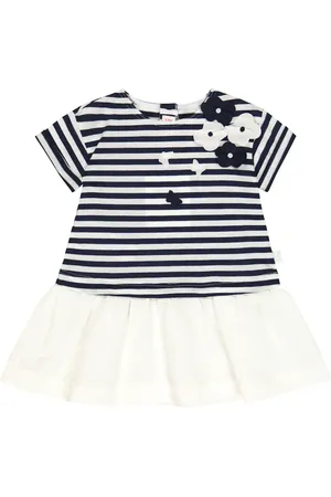 Il gufo Baby Kleid aus einem Baumwollgemisch