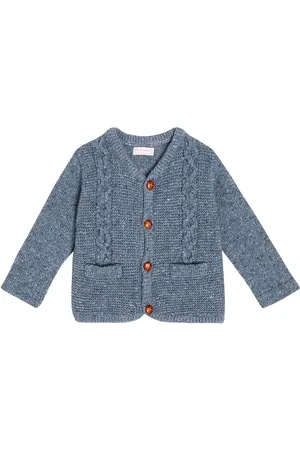 La Coqueta Baby Cardigan Zas aus einem Wollgemisch
