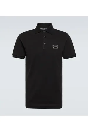 Dolce & Gabbana Polohemd aus Baumwoll-Piqué