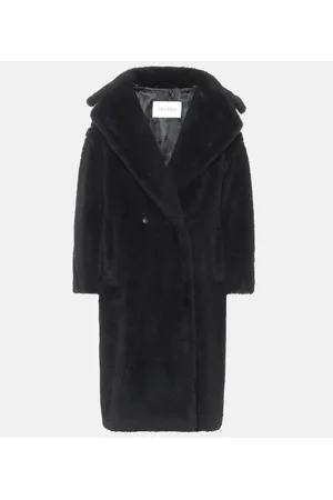 Max Mara Mantel Tedgirl aus Teddyfleece