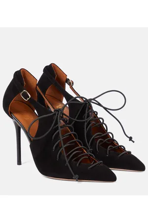 MALONE SOULIERS Pumps Montana 100 aus Veloursleder