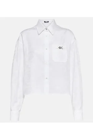 VERSACE Cropped-Hemd Barocco Medusa 