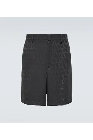VALENTINO Shorts Toile Iconographe aus Seide