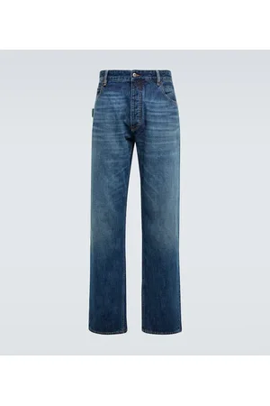 Bottega Veneta High-Rise Straight Jeans