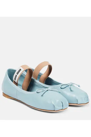 Miu Miu Ballerinas aus Leder