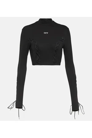 OFF-WHITE Cropped-Top