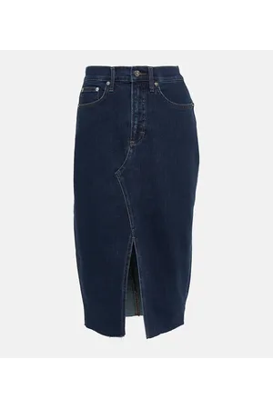 VERONICA BEARD Jeansrock Breves