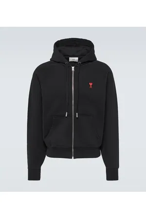 Ami Kapuzenjacke Ami de Cœur aus Baumwoll-Jersey