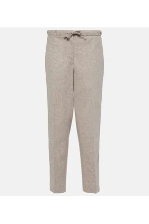 Jil Sander Cropped-Hose aus Wolle