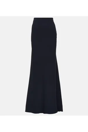 VALENTINO High-Rise-Maxirock aus Seide