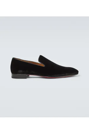 Christian Louboutin Slip-Ons Dandelion aus Samt