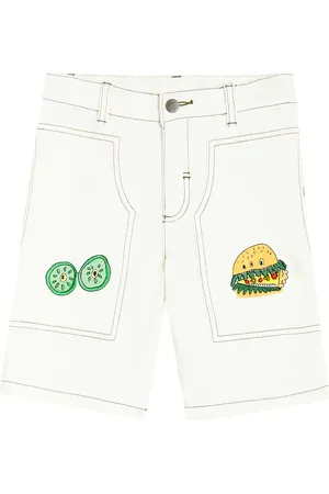 Stella McCartney Bestickte Jeansshorts