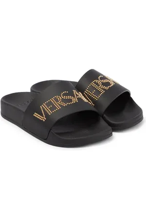VERSACE Verzierte Pantoletten aus Gummi