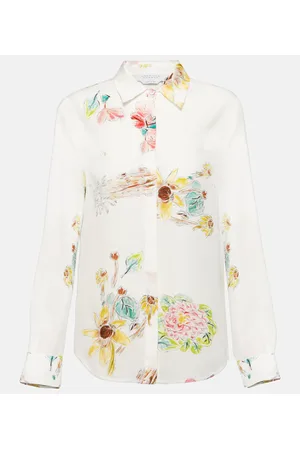 GABRIELA HEARST Bedruckte Bluse Henri aus Seide