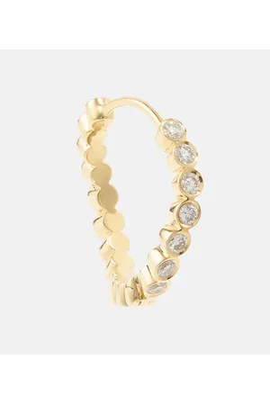 SOPHIE BILLE BRAHE Einzelner Ohrring Courant aus 18kt Gelbgold mit Diamanten