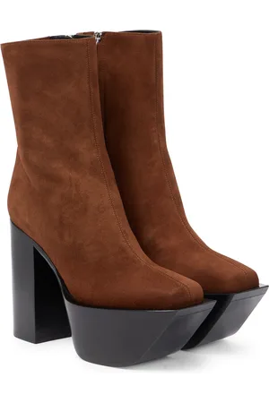Peter Do Ankle Boots aus Veloursleder