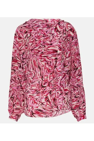 Isabel Marant Bedruckte Bluse Tiphaine aus Seide