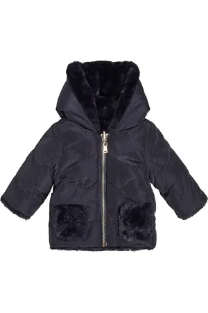 Tartine Et Chocolat Baby Jacke Puffy mit Faux Fur